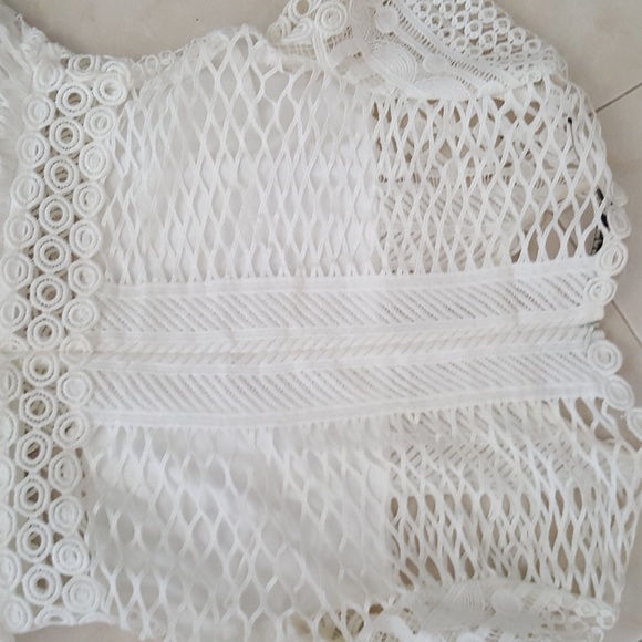 Lace White Dress - Picture 4 of 8